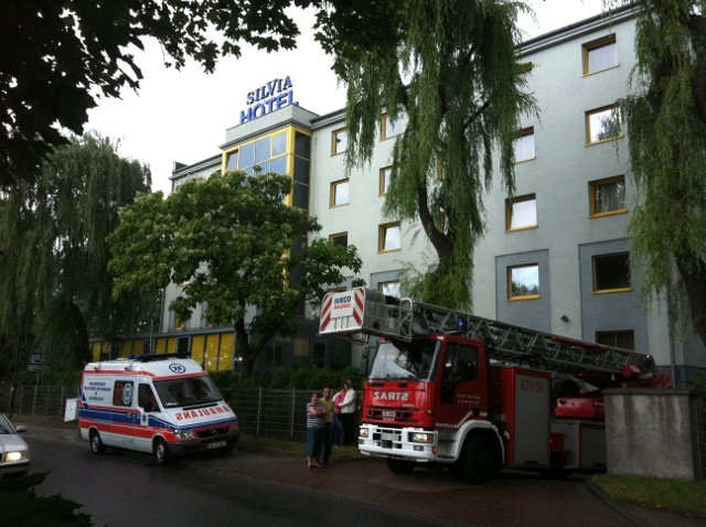 Pożar hotelu Silvia w Zabrzu-Maciejowie