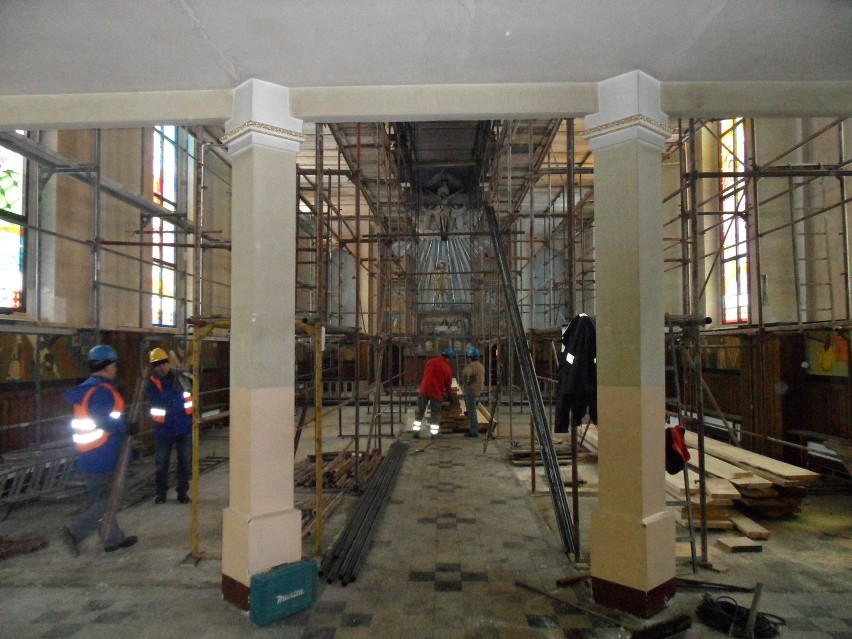 Rozbiórka stropu kościoła pw. św. Jana Chrzciciela w Jaśkowicach jeszcze się nie rozpoczęła