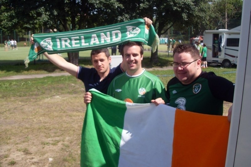 Euro 2012: Kibice szykują się na mecz Irlandia-Włochy w Poznaniu [ZDJĘCIA]