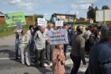Mieszkańcy Trzebielina zablokowali drogę krajową nr 21