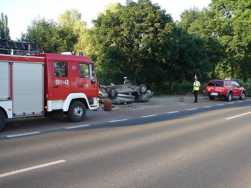 Rodzinny dramat na drodze w Kąsinowie