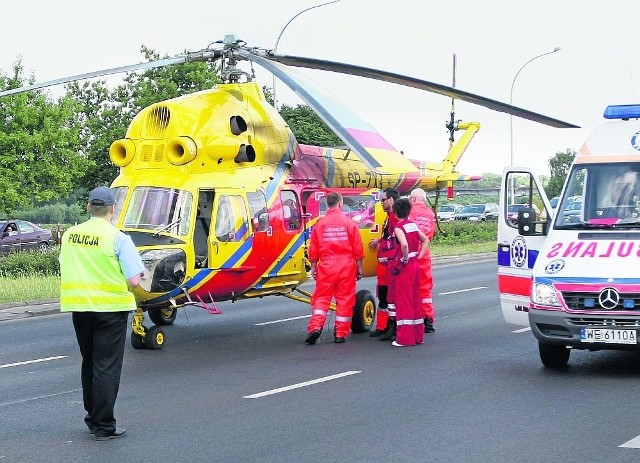 MI-2 można transportować chorych tylko w ciągu dnia