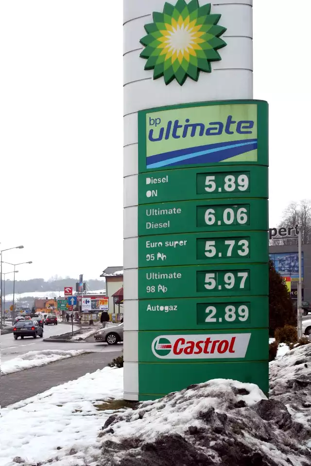 O 1 gr różnią się ceny paliwa na sąsiednich stacjach w Sączu