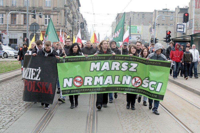 Marsz Normalności przeszedł ulicą Piotrkowską [ZDJĘCIA+FILM]