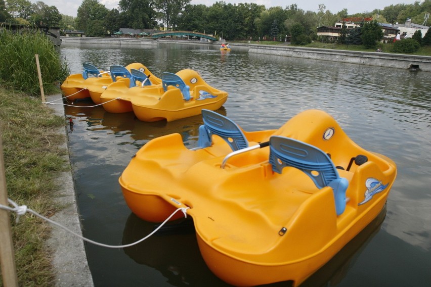 Kanadyjskie rowerki wodne można już wypożyczyć w Parku Śląskim [ZDJĘCIA]