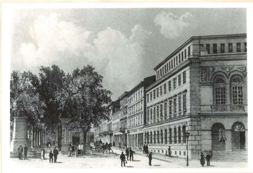 Budynek Uniwersytetu Artystycznego - zdjęcia historyczne.