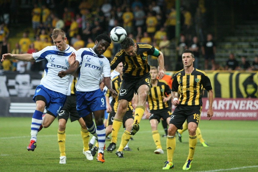 1. liga piłkarska: GKS Katowice - Flota Świnoujście 0:0 [ZDJĘCIA]