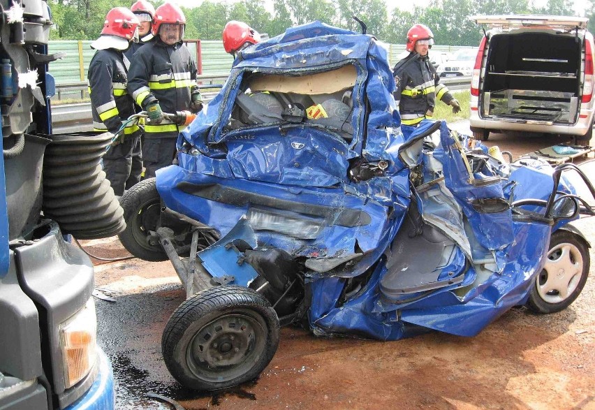 Dwie osoby zginęły na autostradzie A4 w Gliwicach