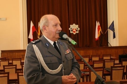 Lubelski Komendant Wojewódzki Policji insp. Igor Parfieniuk...