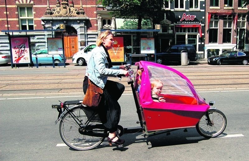 Powitanie Amsterdamu? Zwykle jest to zderzenie z...