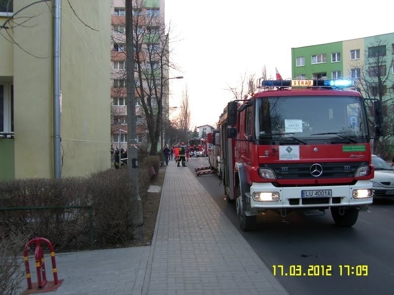 Pożar w mieszkaniu przy ul. Lwowskiej (ZDJĘCIA)