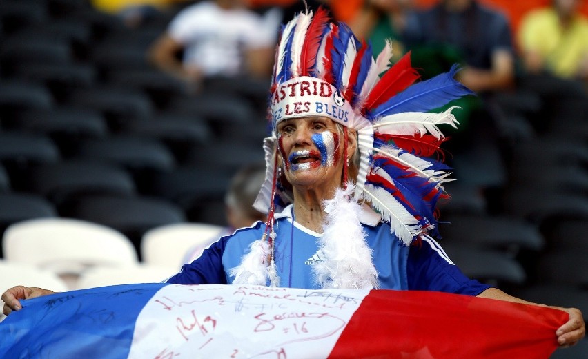 Euro 2012: Kibice na meczu Francja - Anglia [ZDJĘCIA]