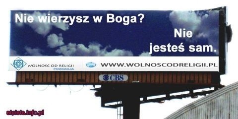 Tak będzie wyglądał jeden z billboardów