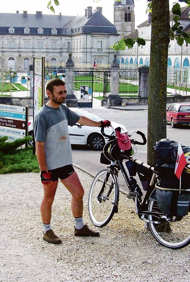 Podróżnik z Żuław dotarł rowerem do Portugalii