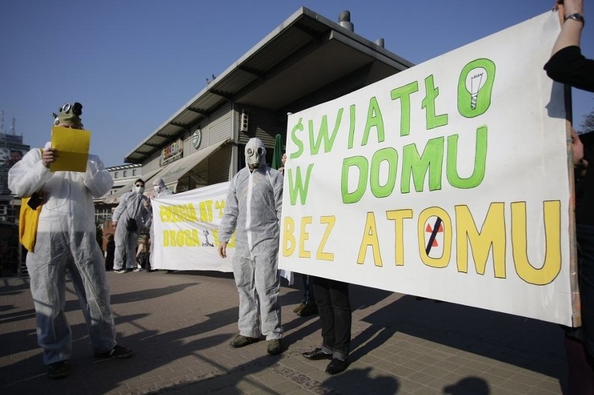 Gdańsk: Protest w 25 rocznicę wybuchu w Czarnobylu 