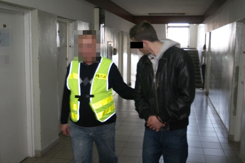 Ul. Ruska: 31-latek z amfetaminą w plecaku (WIDEO)