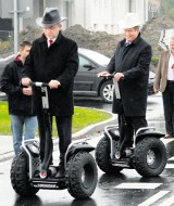 Zduńska Wola: segwaye sprawdziły nawierzchnię