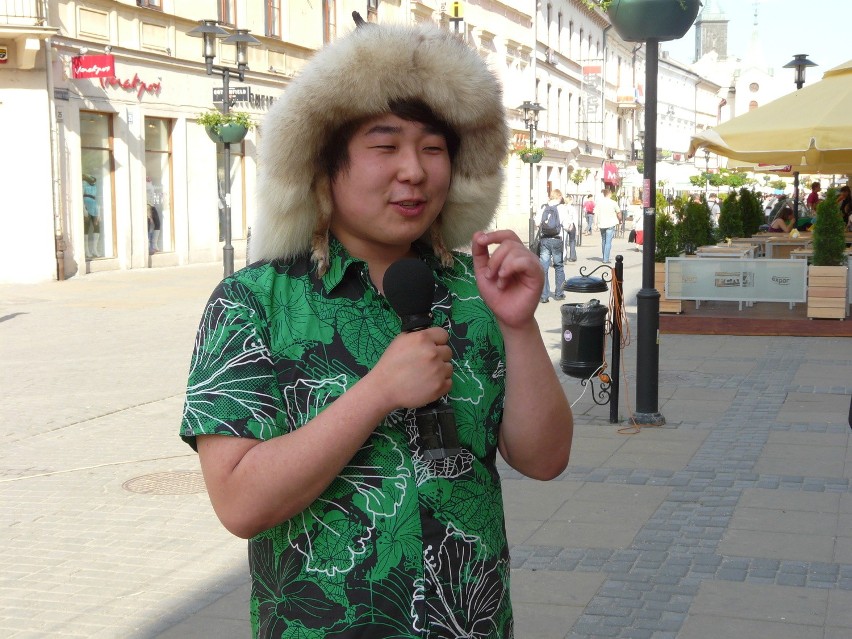 Lublin: Bil Ariunbaatar rzecznikiem juwenaliów (WIDEO)