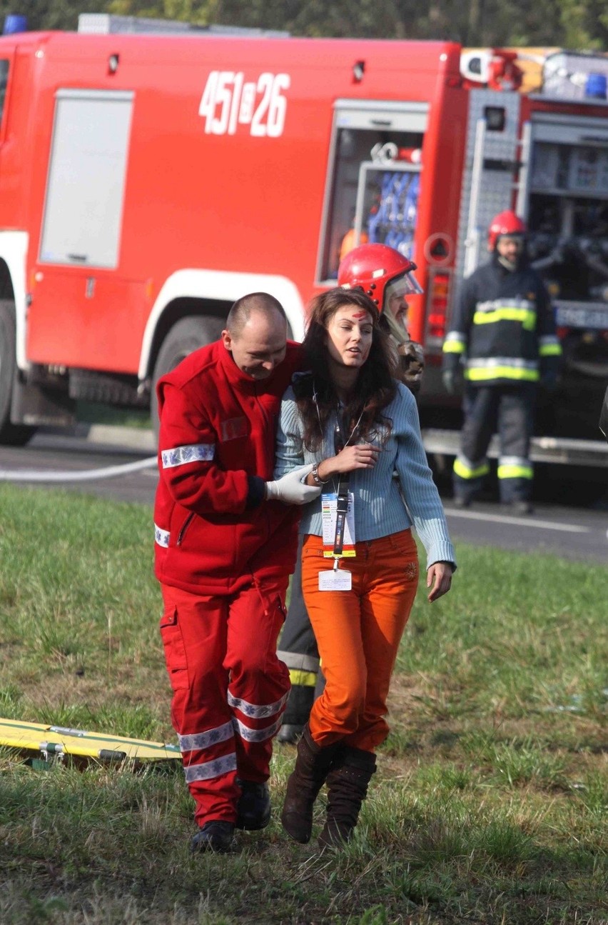 Ponad 30 osób ciężko rannych. To tylko ćwiczenia ZDJĘCIA