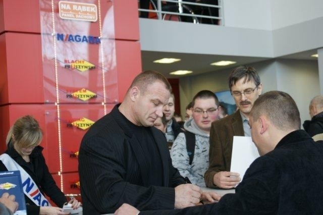 Mariusz Pudzianowski gościem Budmy