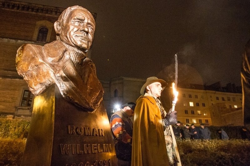 Roman Wilhelmi ma swój pomnik w Poznaniu