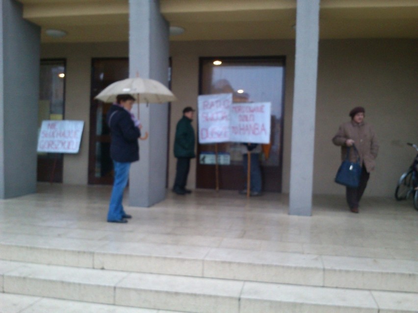 Protest zakłócił spotkanie z Marią Czubaszek