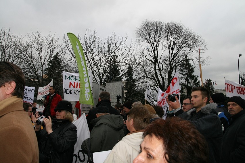 Pikieta w Warszawie