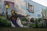 Król Jagiełło na muralu [ZDJĘCIA]