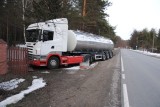 Śmiertelny wypadek pod Tomaszowem. Zginął kierowca cysterny