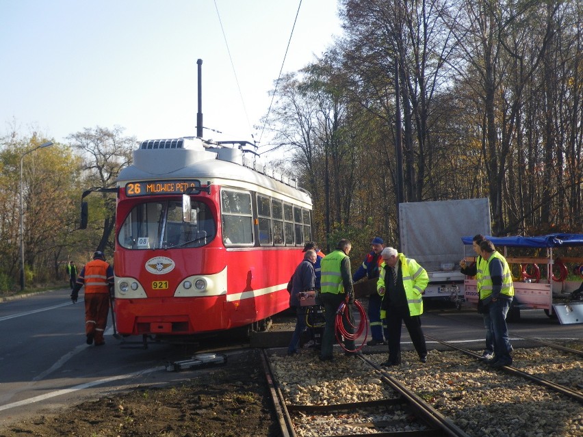 Wypadek tramwajowy w Sosnowcu [ZOBACZ ZDJĘCIA]