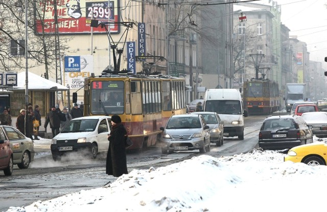 Na skrzyżowaniu Kilińskiego o Przybyszewskiego były aż dwie awarie tramwajów