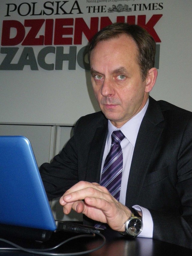Prof. Zbigniew Kalarus podczas czatu w naszej redakcji