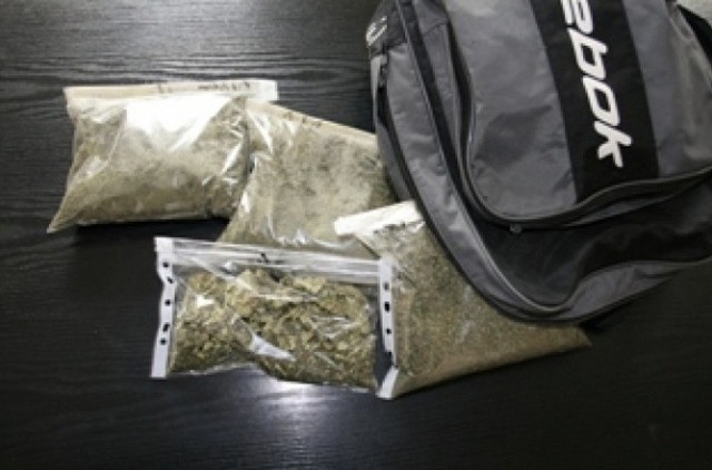 W plecaku było ponad kilogram suszu marihuany