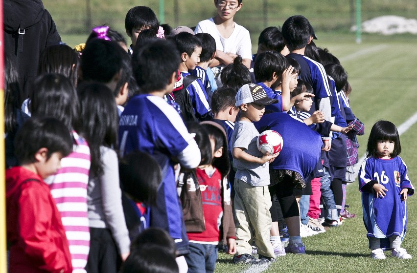 Japonia - Brazylia: Jedni się maskują, inni pokazują. Trening Japonii (ZDJĘCIA)