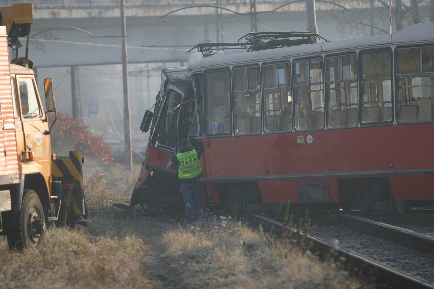 Zderzenie tramwajów w Katowicach. Są ranni!