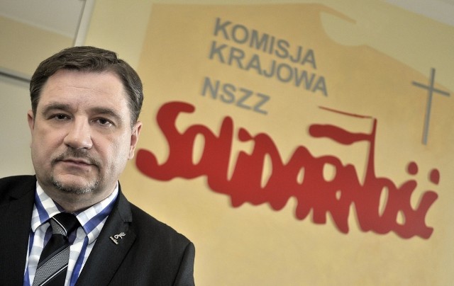 Piotr Duda, szef Solidarności, chce zbudować wielki front opozycyjny