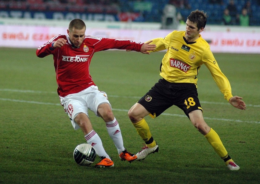 Wisła Kraków - Widzew Łódź: lider wygrywa siódmy raz z rzędu [ZDJĘCIA, VIDEO]