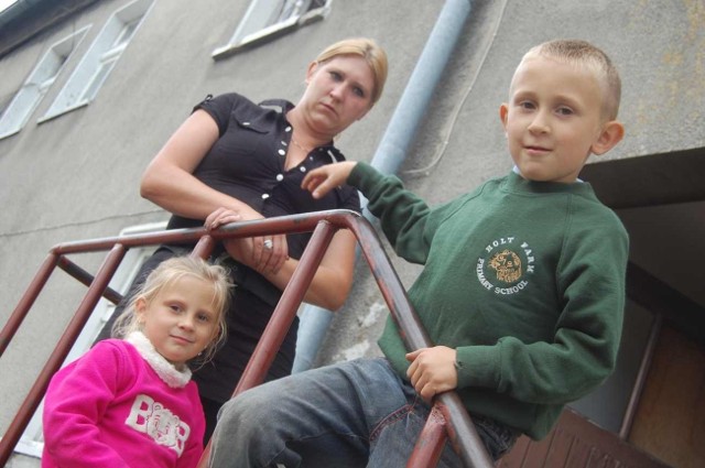 Magdalena Wosińska i jej dzieci od poniedziałku zostaną bezdomnymi i być może trafią nawet do schroniska