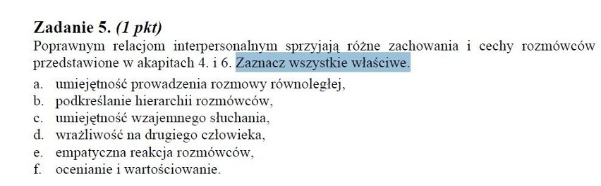 MATURA 2011: Błąd w teście z języka polskiego! [ZDJĘCIA]