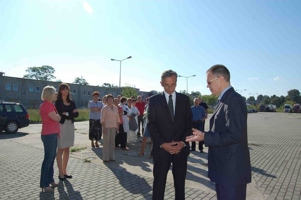 Malbork: Protest pracowników Malmy - nie chcą stracić pracy