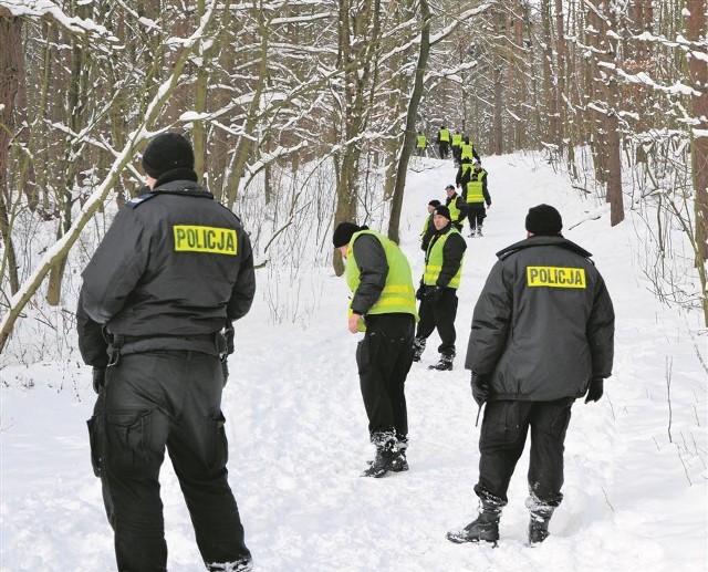 Policja szukała zaginionej m.in. w lesie w Kolbudach