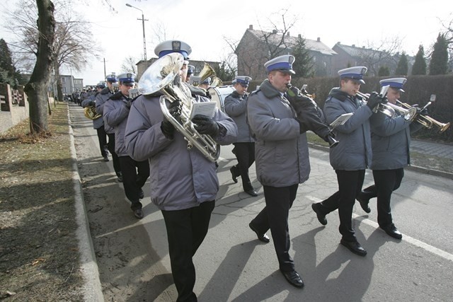 Pogrzeb policjanta