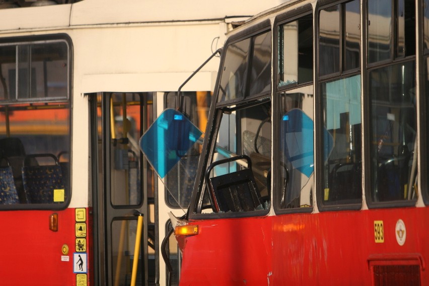 Zderzenie tramwajów w Katowicach. Są ranni!