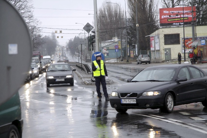 Na skrzyżowaniu Kraśnickiej z Głęboką nie działają światła