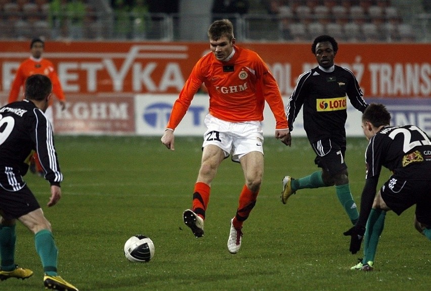 Piłka nożna: Zagłębie Lubin wygrało z Lechią Gdańsk 3:1 (RELACJA i ZDJĘCIA)