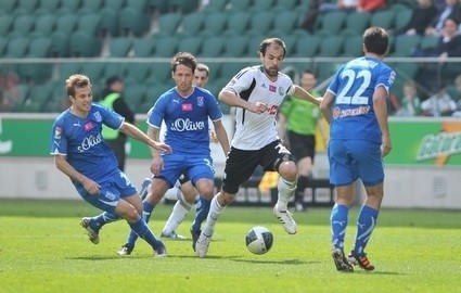 Lech Poznań wygrał z legią Warszawa 1:0