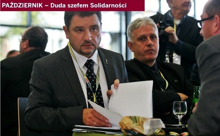Piotr Duda, dotychczasowy szef śląsko-dąbrowskiej...