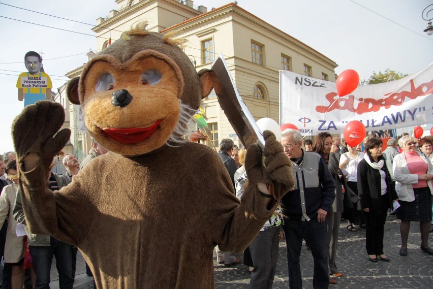 Pikieta Solidarności w Lublinie