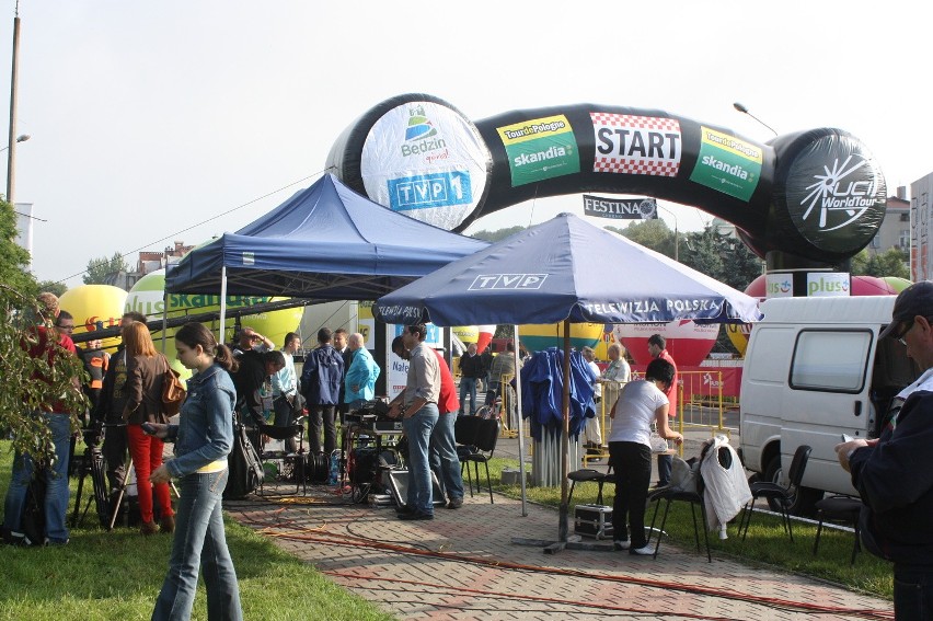 Kawa czy herbata w Będzinie z okazji Tour de Pologne [ZDJĘCIA]