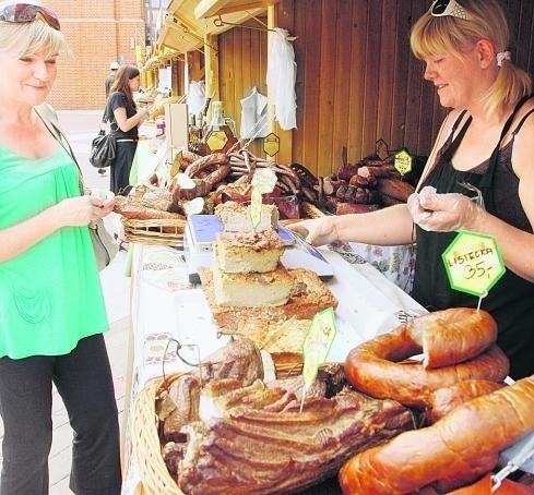 Na jarmarku w Manufakturze można spróbować pysznych regionalnych specjałów